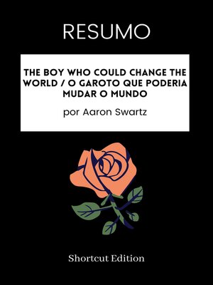 cover image of RESUMO--The Boy Who Could Change the World / O garoto que poderia mudar o mundo